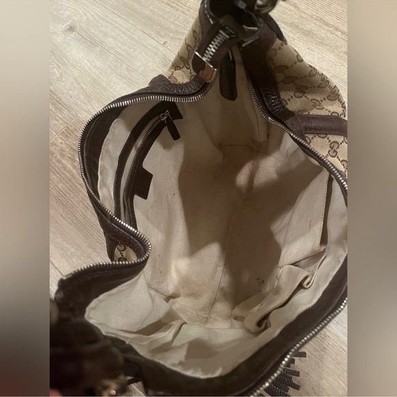 Gucci Medium Techno Horsebit Hobo - Picture 4 of 6